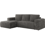 Narożnik TRENTINO L - strona lewa - szary, sztruks