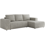 Narożnik TRENTINO L - strona prawa - jasnoszary, struktura