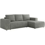 Narożnik TRENTINO L - strona prawa - szary, struktura