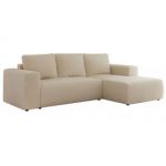 Narożnik TRENTINO L - strona prawa - kremowy, boucle