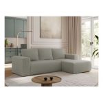 Narożnik TRENTINO L - strona prawa - jasnoszary, boucle