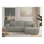 Narożnik TRENTINO L - strona prawa - jasnoszary, boucle