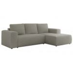 Narożnik TRENTINO L - strona prawa - jasnoszary, boucle