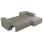 Narożnik TRENTINO L - strona prawa - jasnoszary, boucle