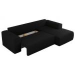 Narożnik TRENTINO L - strona prawa - czarny, boucle