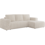 Narożnik TRENTINO L - strona prawa - beżowy, sztruks