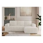 Narożnik TRENTINO L - strona prawa - beżowy, sztruks