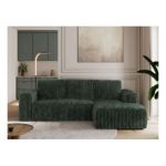 Narożnik TRENTINO L - strona prawa - zielony, sztruks