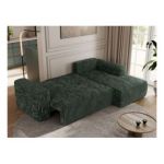 Narożnik TRENTINO L - strona prawa - zielony, sztruks