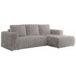 Narożnik TRENTINO L - strona prawa - jasnoszary, sztruks