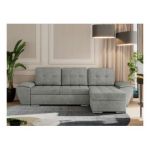 Narożnik UMBRIA L - uniwersalny - szary, struktura