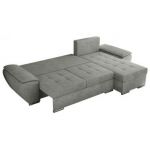 Narożnik UMBRIA L - uniwersalny - szary, struktura