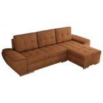 Narożnik UMBRIA L - uniwersalny - pomarańczowy, struktura