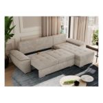 Narożnik UMBRIA L - uniwersalny - beżowy, struktura