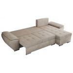 Narożnik UMBRIA L - uniwersalny - beżowy, struktura