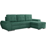 Narożnik UMBRIA L - uniwersalny - ciemnozielony, struktura