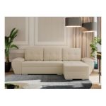 Narożnik UMBRIA L - uniwersalny - kremowy, boucle