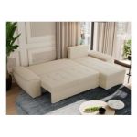 Narożnik UMBRIA L - uniwersalny - kremowy, boucle