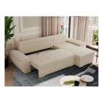 Narożnik UMBRIA L - uniwersalny - kremowy, boucle