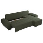 Narożnik UMBRIA L - uniwersalny - zielony, boucle