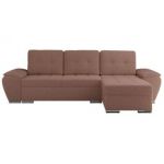 Narożnik UMBRIA L - uniwersalny - różowy, boucle