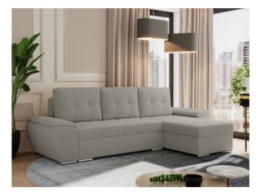 Narożnik UMBRIA L - uniwersalny - jasnoszary, boucle