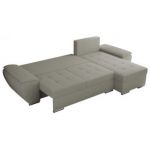 Narożnik UMBRIA L - uniwersalny - jasnoszary, boucle