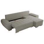 Narożnik UMBRIA L - uniwersalny - jasnoszary, boucle