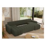 Narożnik KIRASSO U - uniwersalny - zielony, boucle