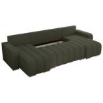 Narożnik KIRASSO U - uniwersalny - zielony, boucle