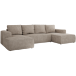 Narożnik TRENTINO U - uniwersalny - beżowy, struktura