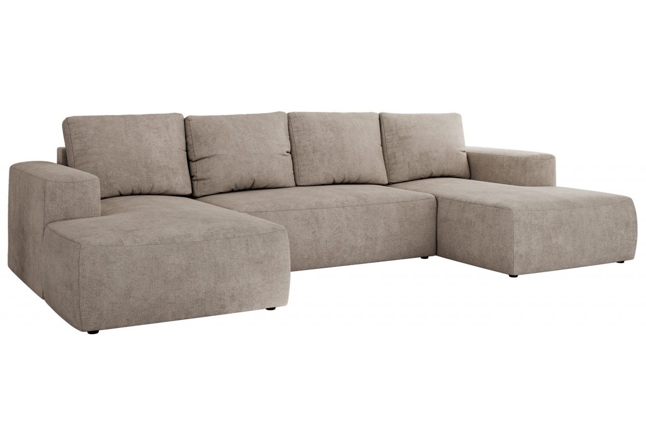 Narożnik TRENTINO U - uniwersalny - beżowy, struktura