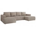 Narożnik TRENTINO U - uniwersalny - beżowy, struktura