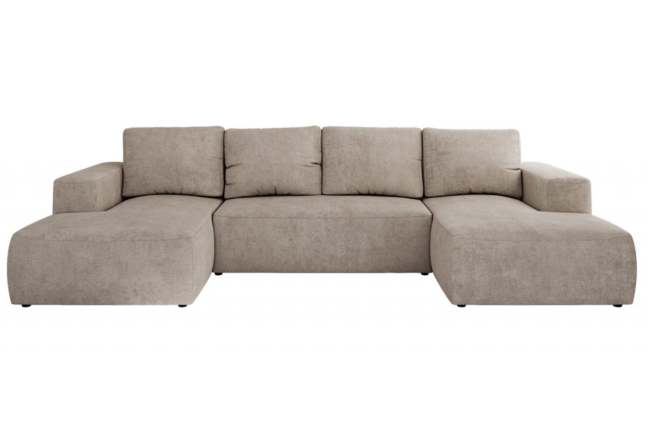 Narożnik TRENTINO U - uniwersalny - beżowy, struktura