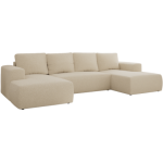 Narożnik TRENTINO U - uniwersalny - kremowy, boucle