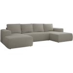 Narożnik TRENTINO U - uniwersalny - jasnoszary, boucle