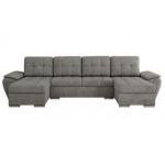 Narożnik UMBRIA U - uniwersalny - szary, struktura