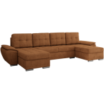 Narożnik UMBRIA U - uniwersalny - pomarańczowy, struktura