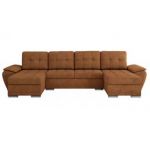 Narożnik UMBRIA U - uniwersalny - pomarańczowy, struktura