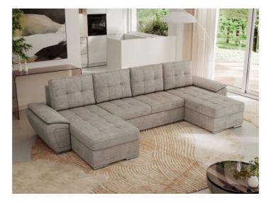 Narożnik UMBRIA U - uniwersalny - beżowy, struktura