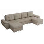 Narożnik UMBRIA U - uniwersalny - beżowy, struktura