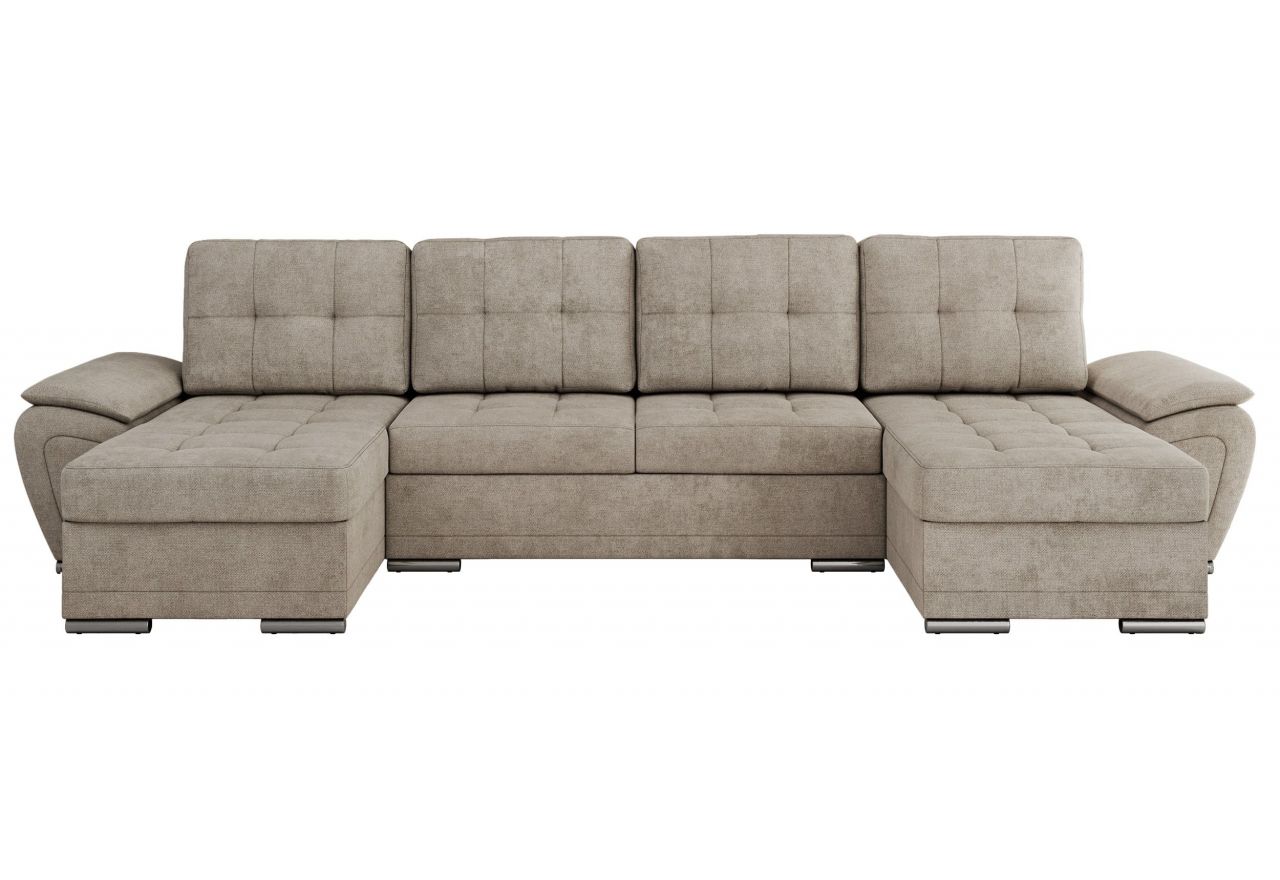 Narożnik UMBRIA U - uniwersalny - beżowy, struktura