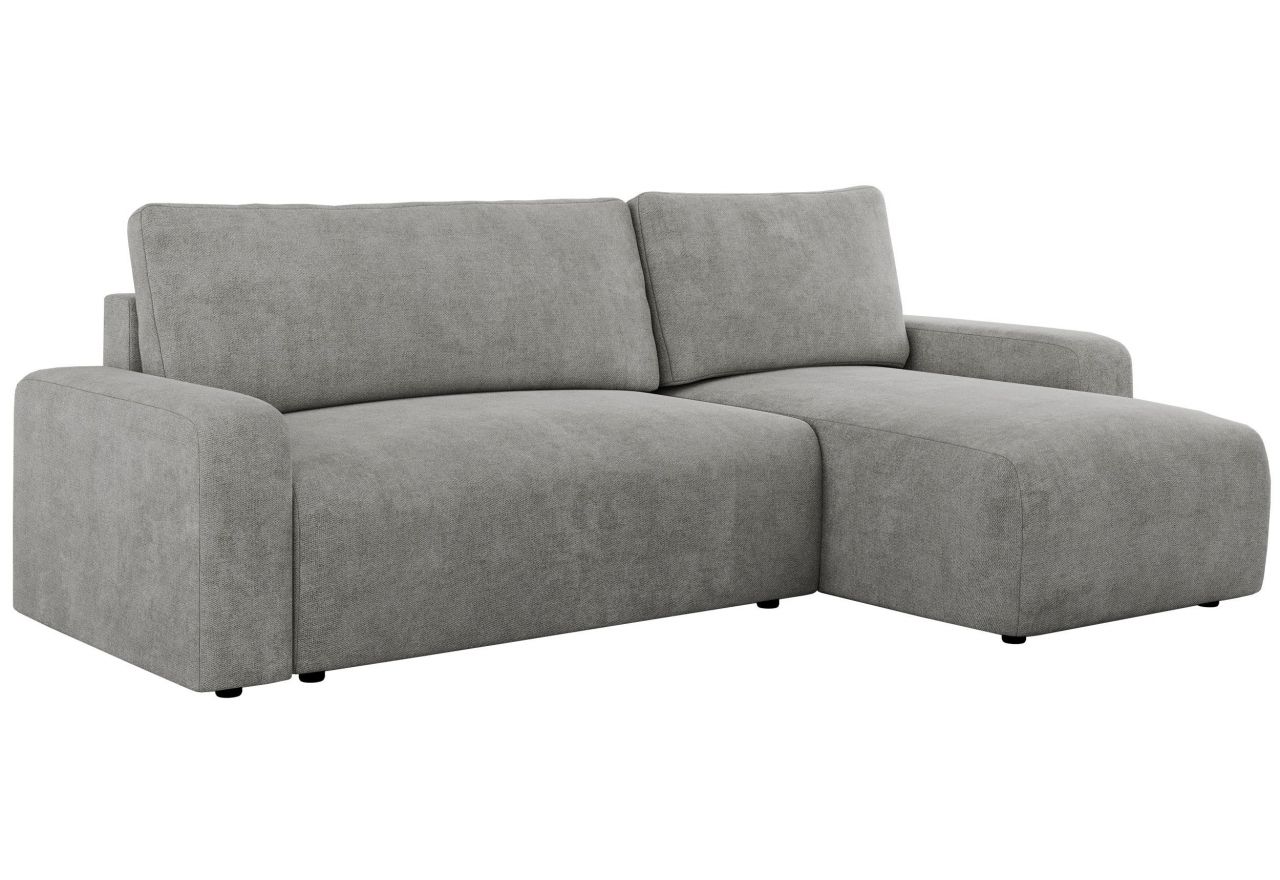 Narożnik ARGOS L - uniwersalny - jasnoszary, struktura