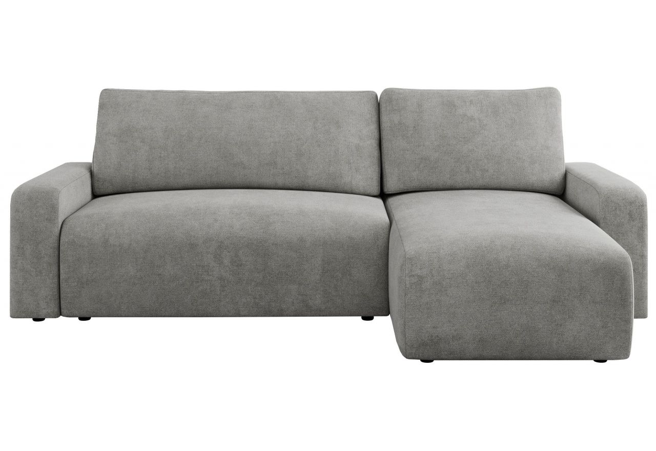 Narożnik ARGOS L - uniwersalny - jasnoszary, struktura