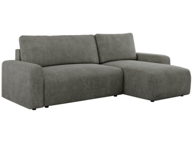 Narożnik ARGOS L - uniwersalny - szary, struktura