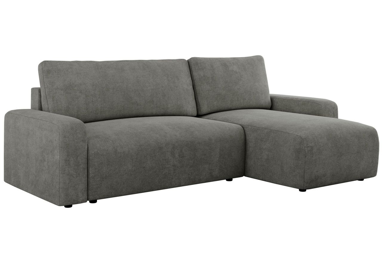 Narożnik ARGOS L - uniwersalny - szary, struktura