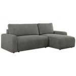 Narożnik ARGOS L - uniwersalny - szary, struktura