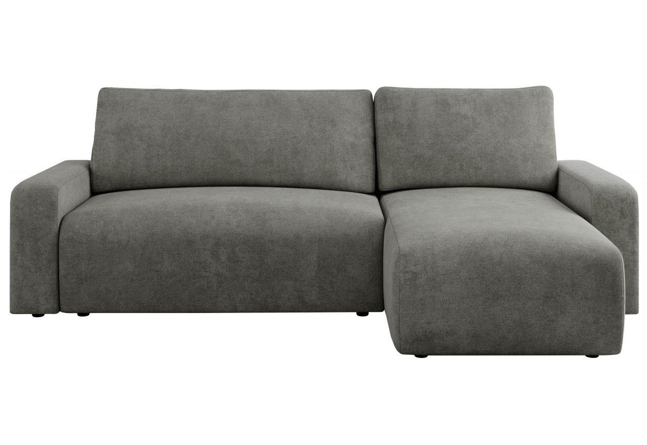 Narożnik ARGOS L - uniwersalny - szary, struktura