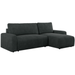 Narożnik ARGOS L - uniwersalny - ciemnoszary, struktura