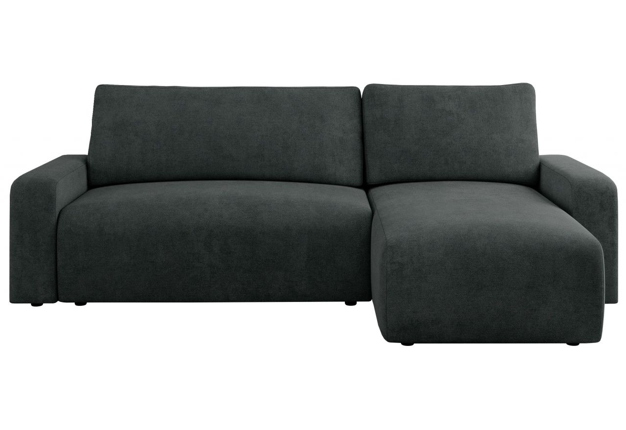 Narożnik ARGOS L - uniwersalny - ciemnoszary, struktura